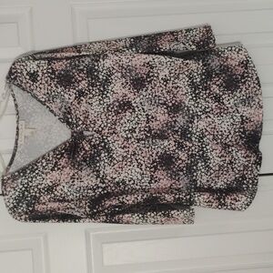 2/$16 Tops Emaline medium 3/4 sleeve dress shirt